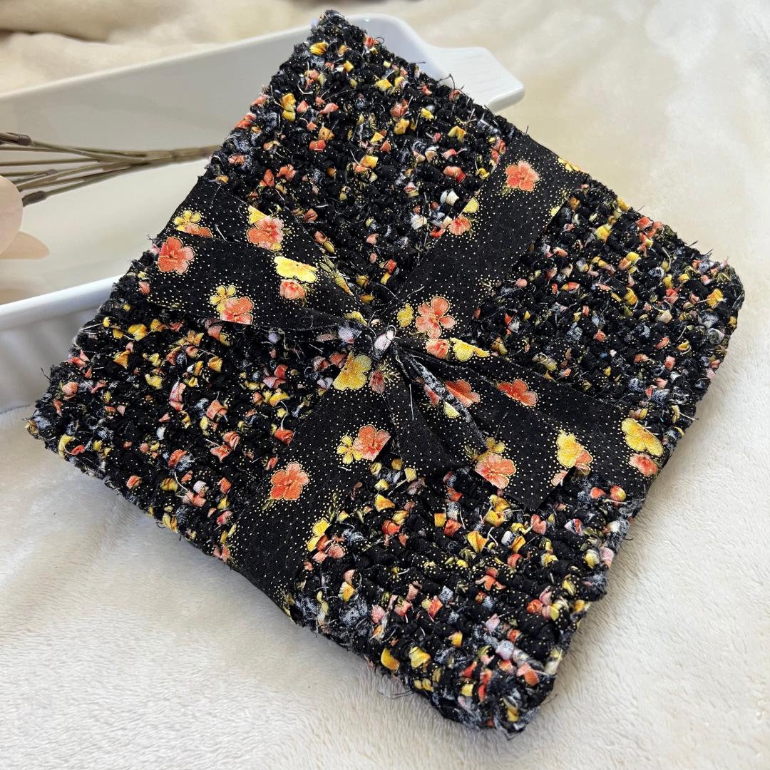 Pot Holders, Upcycled Pot Holder, Sewn Pot Holder, Trivets, Hot Pads, Wedding Gift, Housewarming Gift, Gift for Cook, Gift for Baker