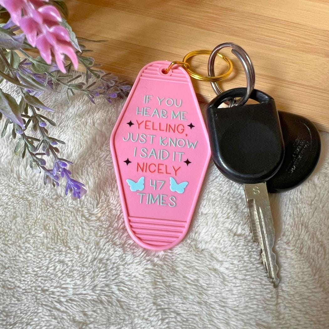 Mama Keychain, Girl Mama, Boy Mama, Funny Mom Sayings, Mother's Day Gift, Pink Keychain, Motel Keychains, Key Accessories
