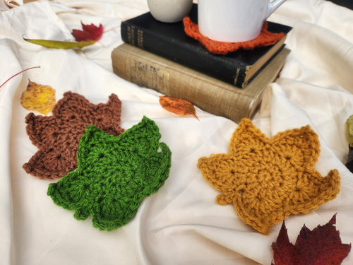 Autumn Leaf Coasters