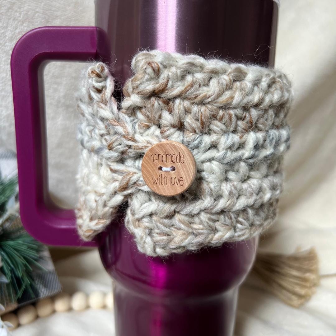 Stanley Cup Cozy, Crochet Stanley Sweater, Stanley Accessories, Stanley Cozy, Crochet Accessories, Tumbler Cozy, Stanley Cup Cover