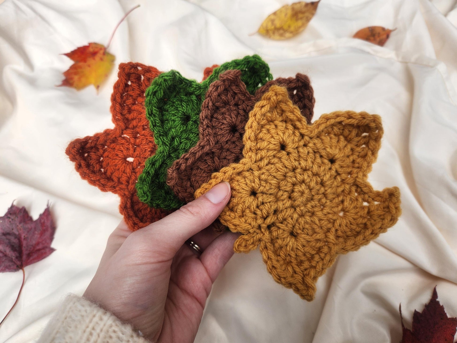 Autumn Leaf Coasters