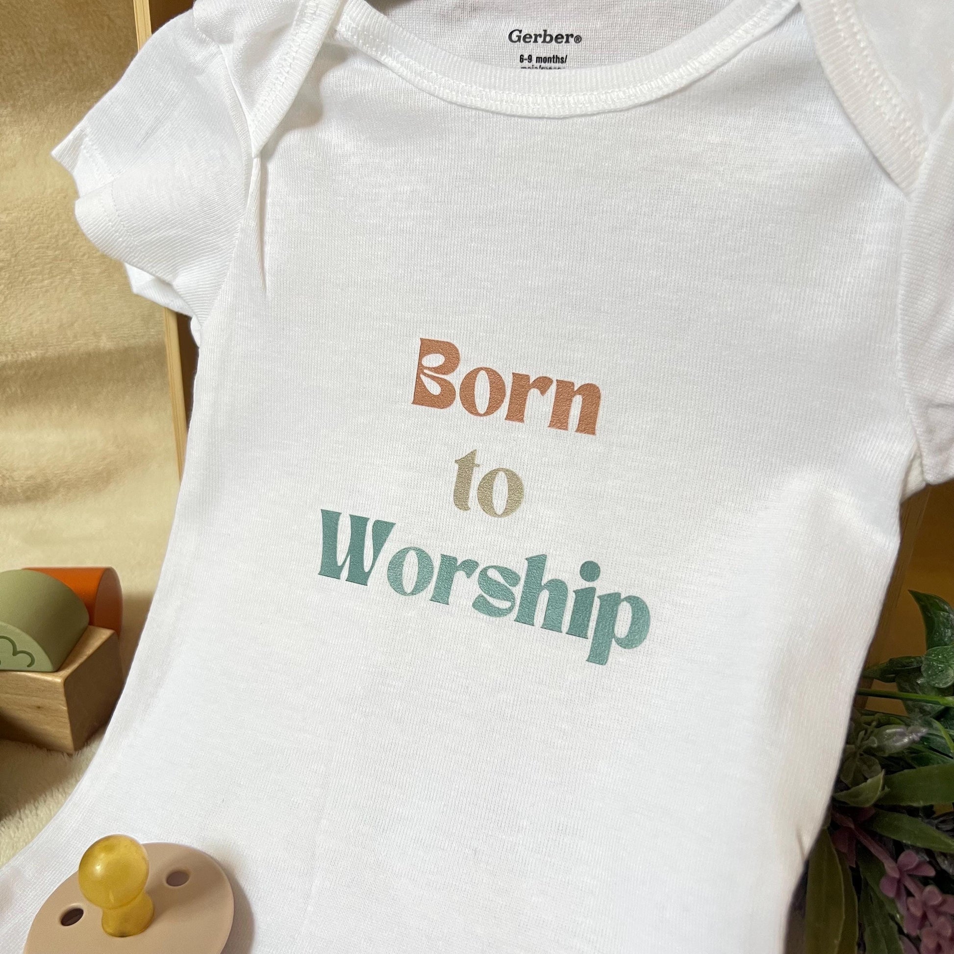 Christian Baby Onesie, Child of God Onesie, Christian Onesie, Born to Worship Onesie, Jesus Loves Me Onesie, Religious Onesie, Easter