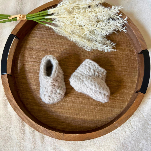Newborn Baby Booties, 0-3 months