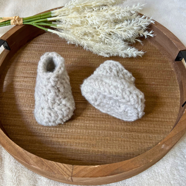 Newborn Baby Booties, 0-3 months