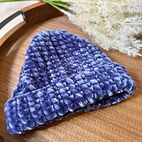 Velvet Baby Beanies – Soft, Stylish, and Customizable for Your Little One