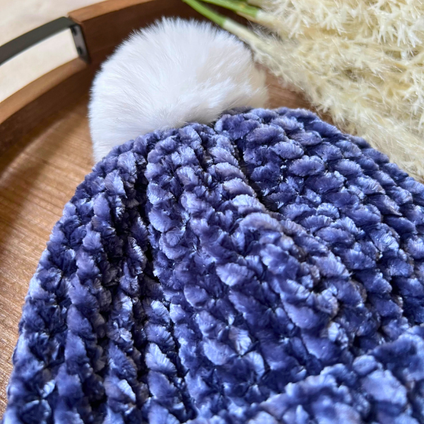 Velvet Baby Beanies – Soft, Stylish, and Customizable for Your Little One