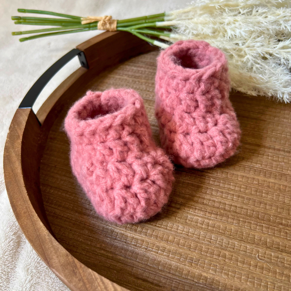 Newborn Baby Booties, 0-3 months