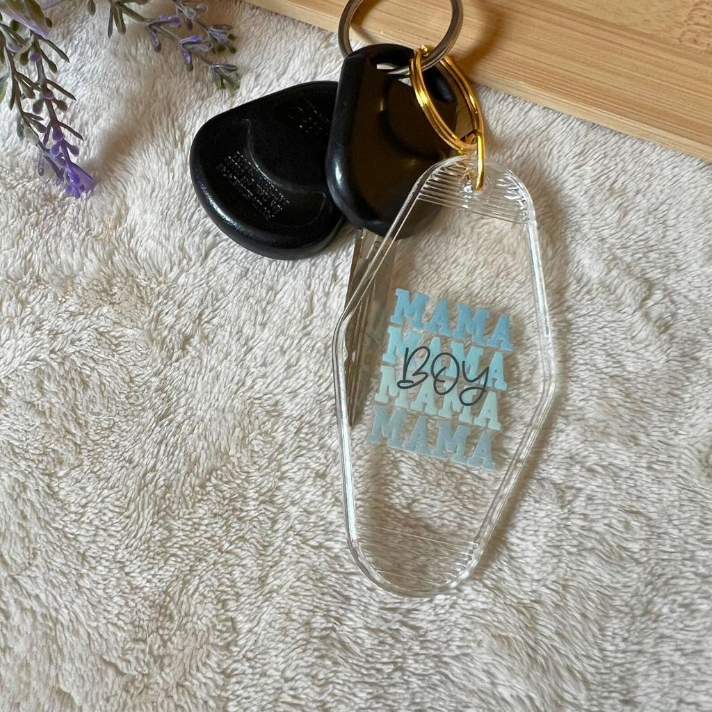 Mama Keychain, Girl Mama, Boy Mama, Funny Mom Sayings, Mother's Day Gift, Pink Keychain, Motel Keychains, Key Accessories