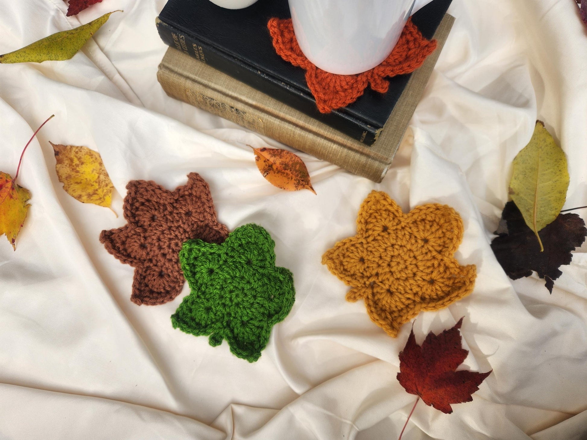 Autumn Leaf Coasters