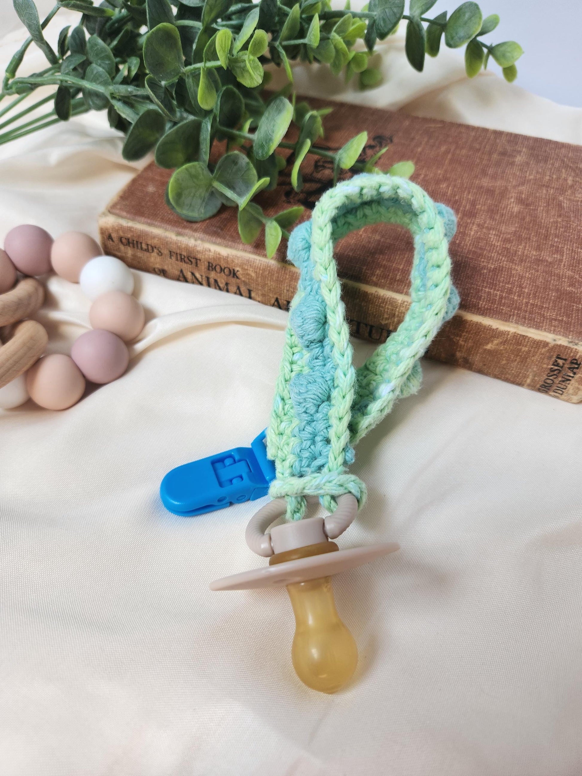Bubble Pacifier Clip