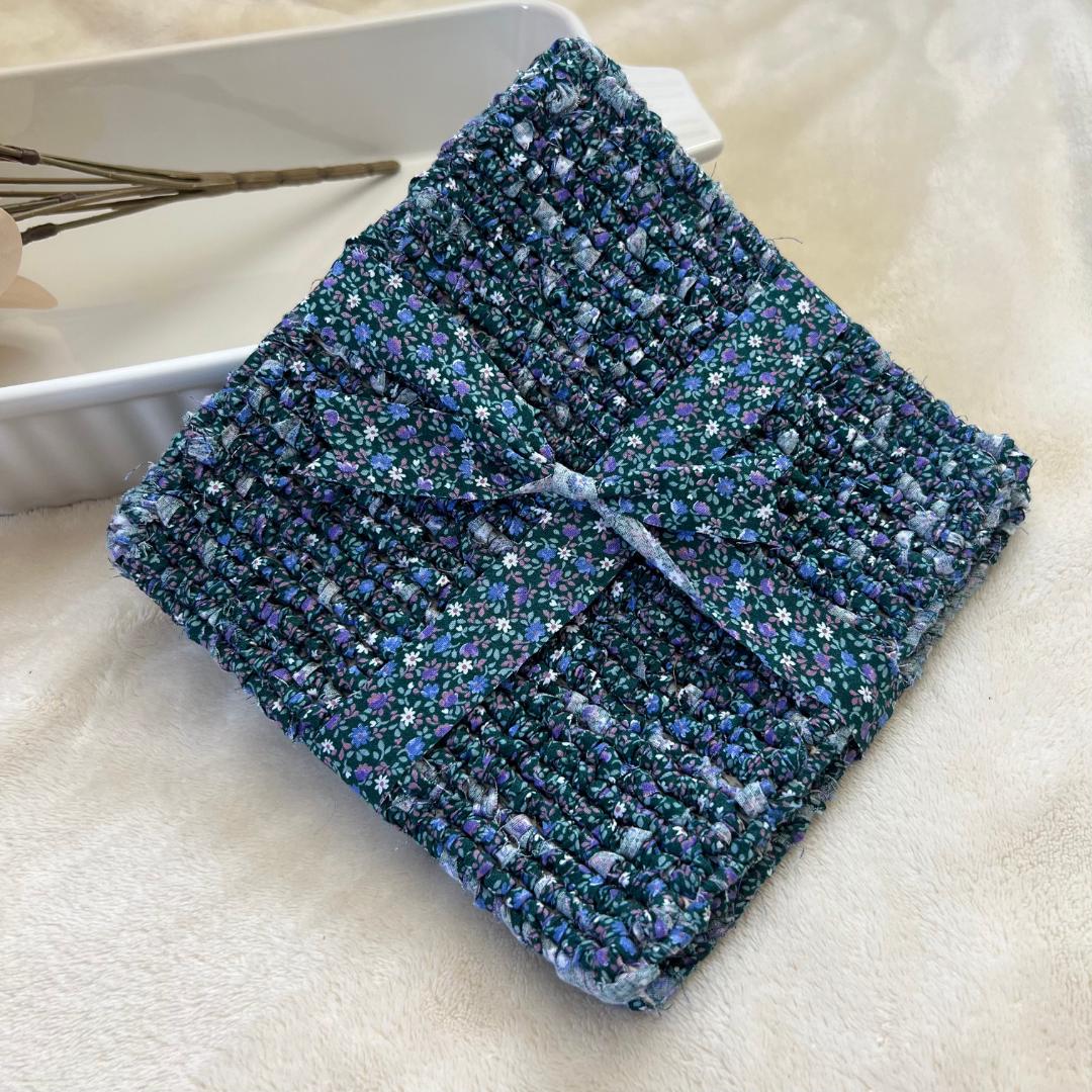 Pot Holders, Upcycled Pot Holder, Sewn Pot Holder, Trivets, Hot Pads, Wedding Gift, Housewarming Gift, Gift for Cook, Gift for Baker
